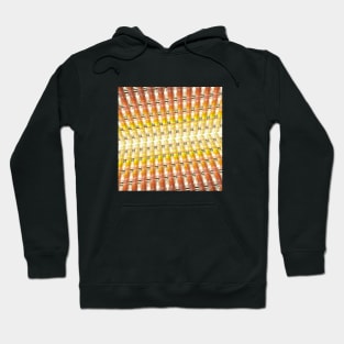 Yellow Geometric Horizon Hoodie